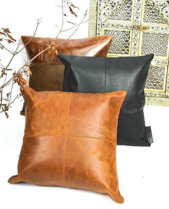 LEATHER CUSHIONS