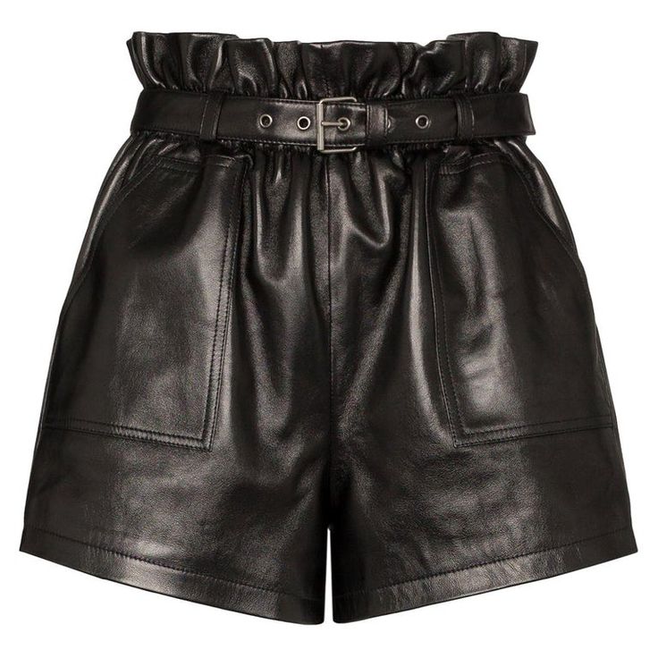 LEATHER SHORTS