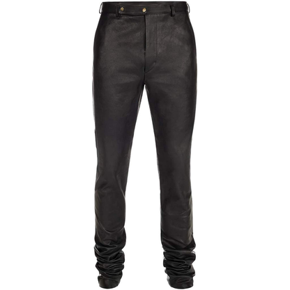 Men's Formal Real Lambskin Leather Pant