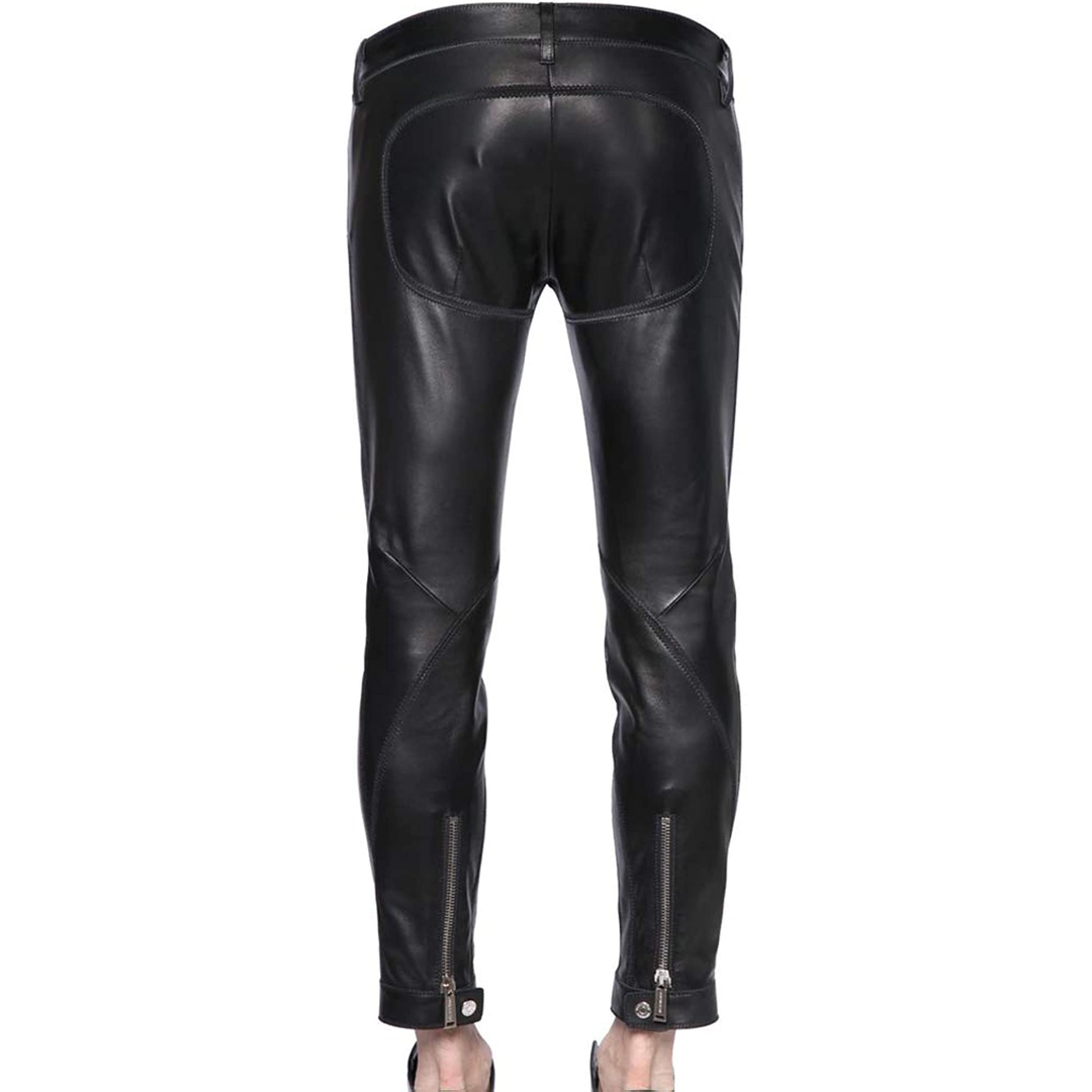 New Stylish Black Leather Pant For Men