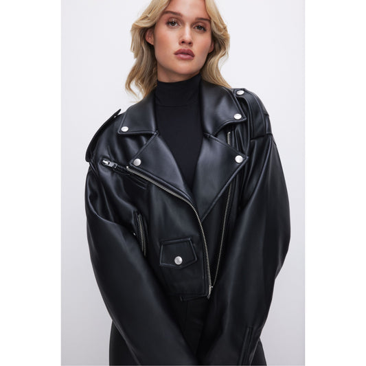 Women's High Quality Real Leather Motorcycle Jacket